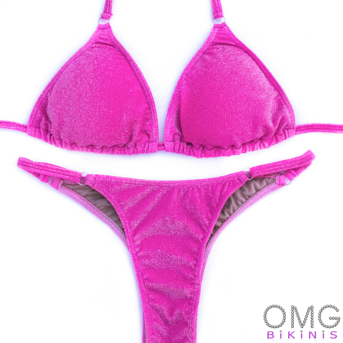 Premium Lurex Posing Suit, choice of color | Swimwear Style | NPC/IFBB/OCB Practice Suit