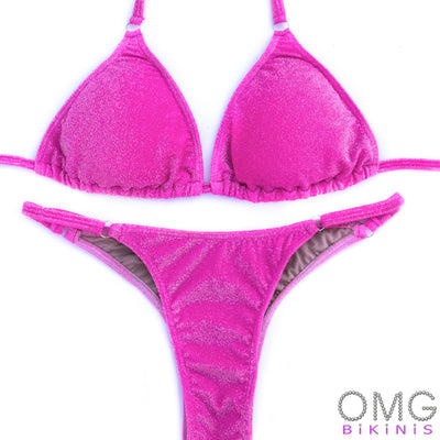 Premium Lurex Posing Suit, choice of color | Swimwear Style | NPC/IFBB/OCB Practice Suit