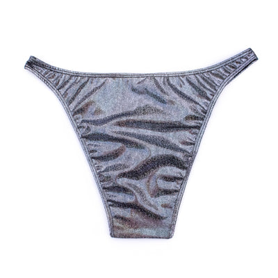 Men's Bodybuilding Posing Suit, Silver on Black Holo | Ships Tomorrow