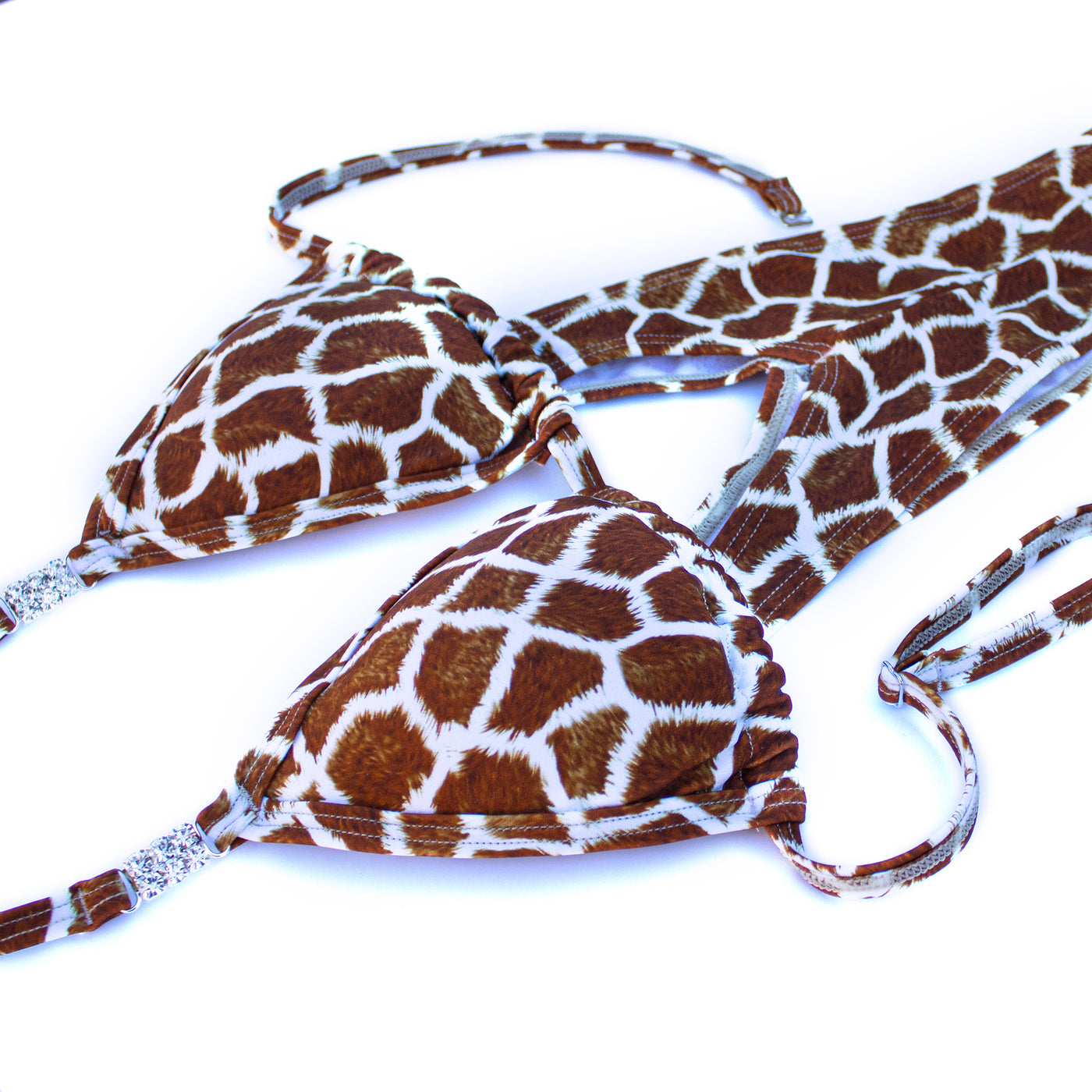 Giraffe Figure Posing Suit S/S | Clearance | OMG Bikinis