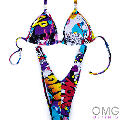 Comics Figure Posing Suit S/S | Clearance | OMG Bikinis