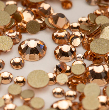 Champagne Rhinestone Micro Champagne Rhinestones | OMG Bikinis