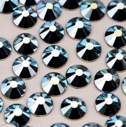 Ice Metal Blue Rhinestones | OMG Bikinis
