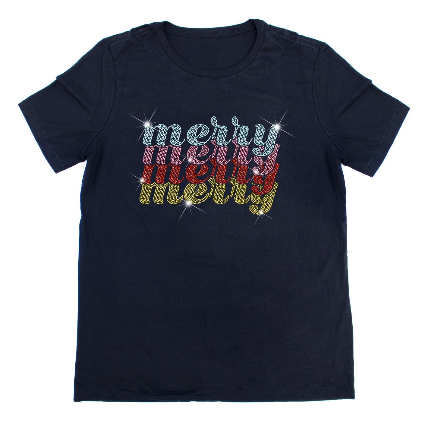 Very Merry Rhinestone T-Shirt | OMG Bikinis