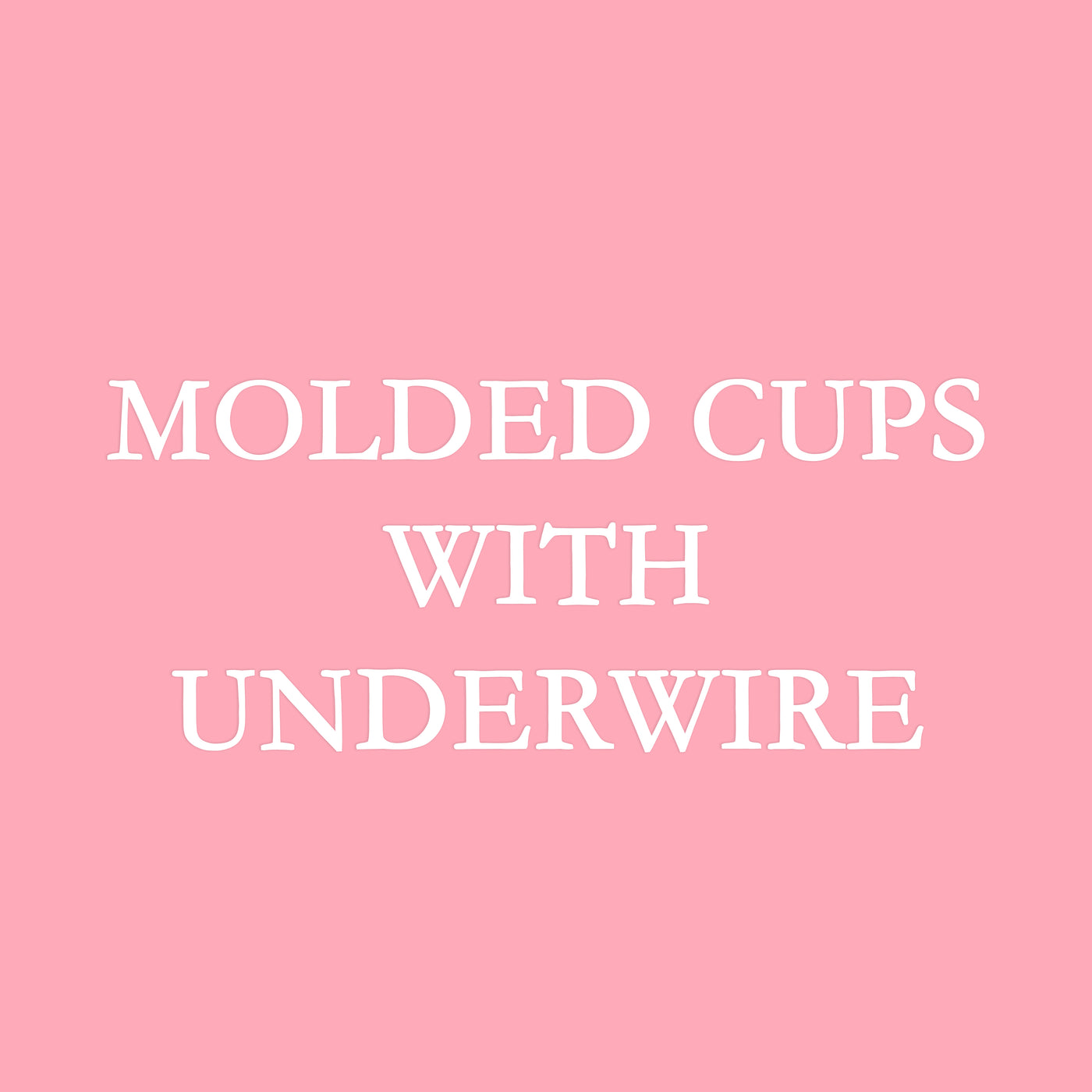 Non-Sliding Cups With Underwire | OMG Bikinis