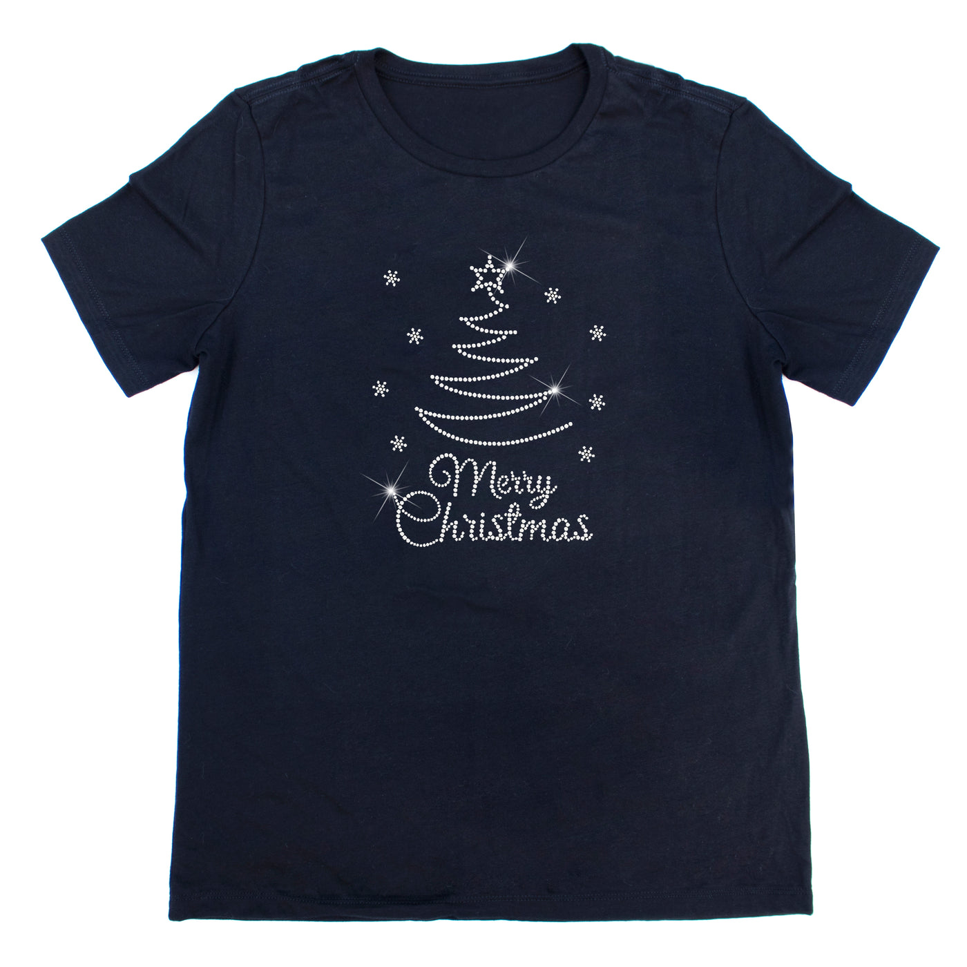 Christmas Tree Rhinestone T-Shirt | OMG Bikinis