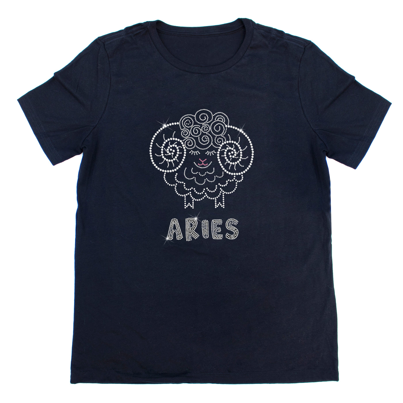 Aries Rhinestone Zodiac T-Shirt | OMG Bikinis