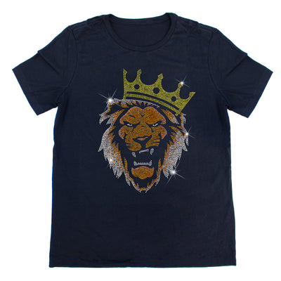 Lion King Sparkle Rhinestone T-Shirt | OMG Bikinis