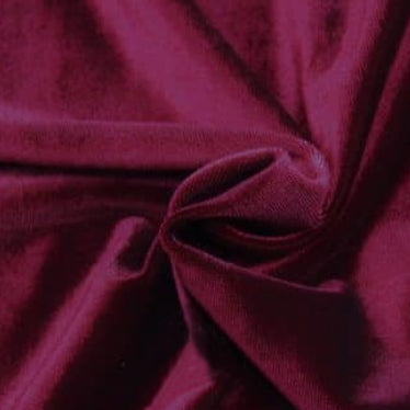 Burgundy Velvet | Fabric Swatches | OMG Bikinis