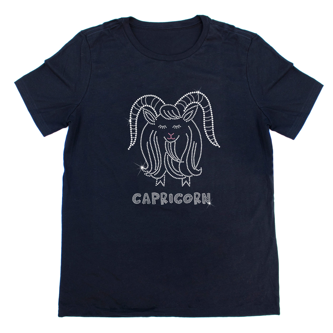 Capricorn Rhinestone Zodiac T-Shirt | OMG Bikinis