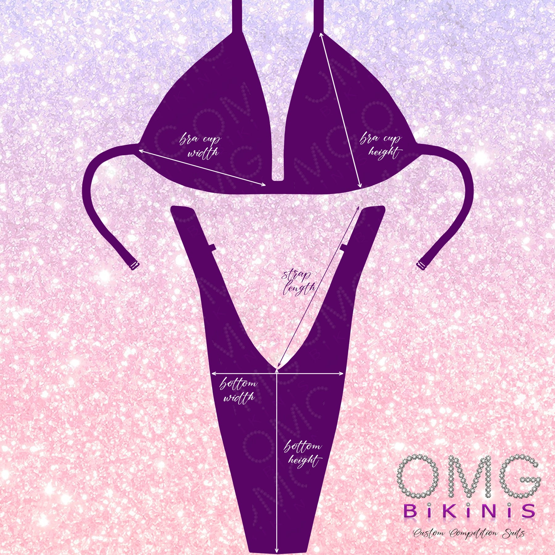 Ilona Figure/WPD Competition Suit S/S | Clearance | OMG Bikinis