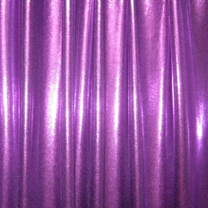 Iris Purple Holographic Pin Dot | Fabric Swatches | OMG Bikinis