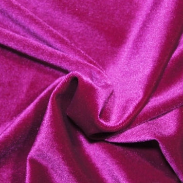 Magenta Velvet | Fabric Swatches | OMG Bikinis