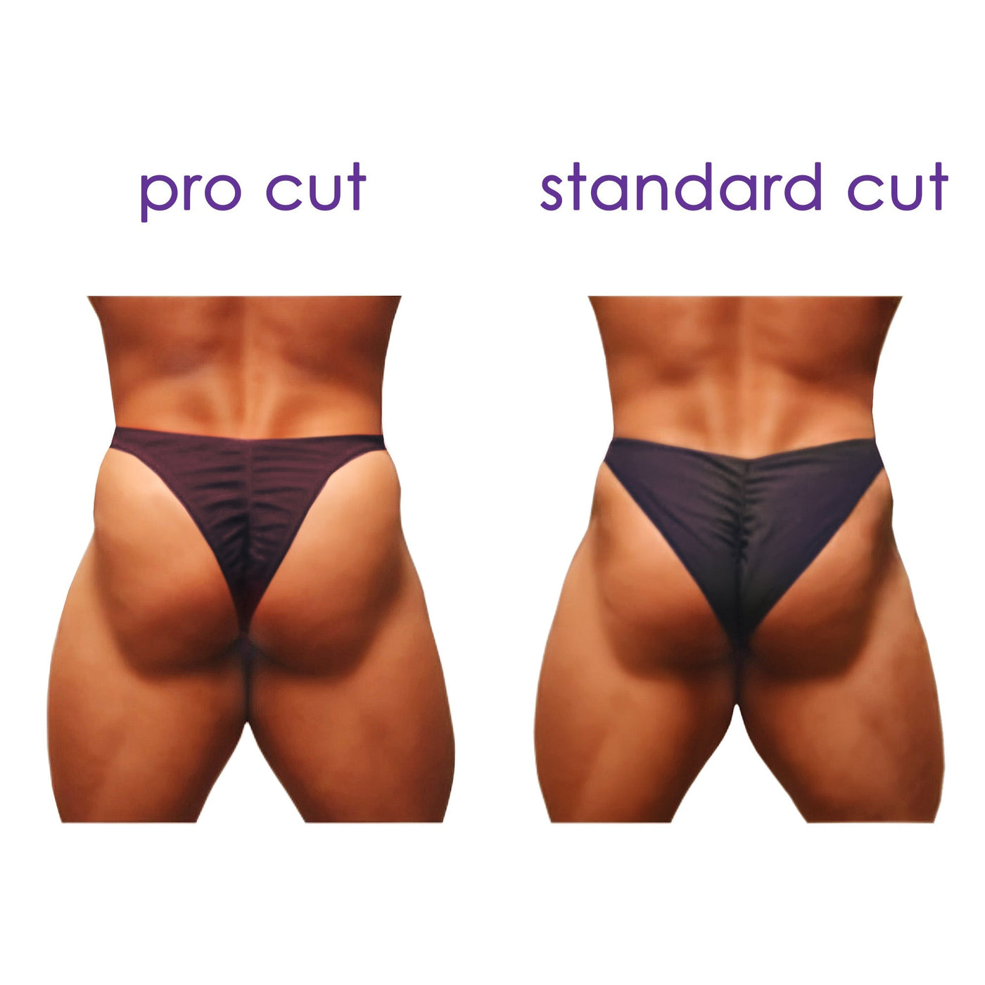 American Cut Bodybuilding Posing Suit-posing trunks-Flat Front - Vandella  Costumes
