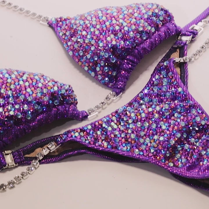 Amethyst Twinkle Competition Bikini | OMG Bikinis