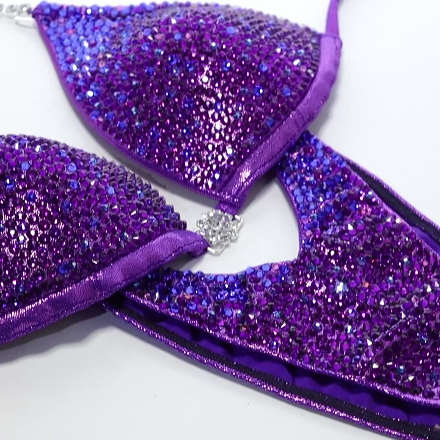 Burple Ombre Figure/WPD Competition Suit | OMG Bikinis