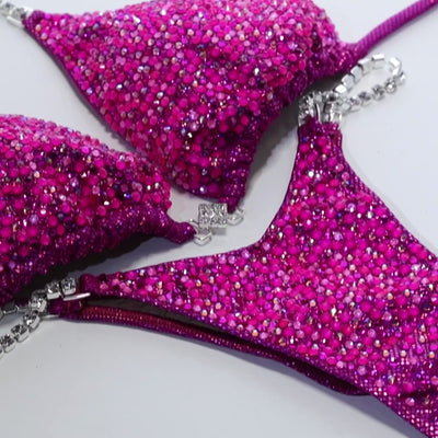 Electric Pink Competition Bikini | OMG Bikinis