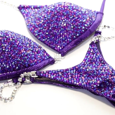 Deep Violet Competition Bikini | OMG Bikinis