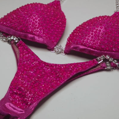 Super Pink Competition Bikini | OMG Bikinis