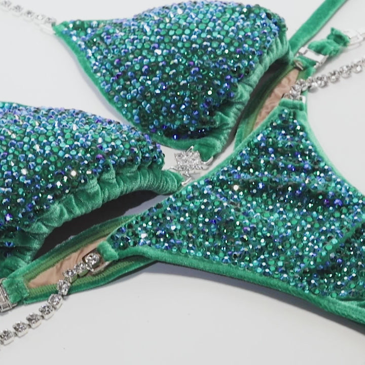 Green Goddess Competition Bikini | OMG Bikinis