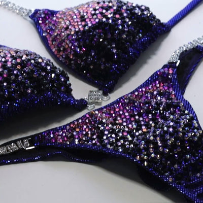 Purple Starfall Competition Bikini | OMG Bikinis