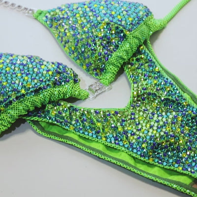 Key Lime Figure/WPD Competition Suit | OMG Bikinis