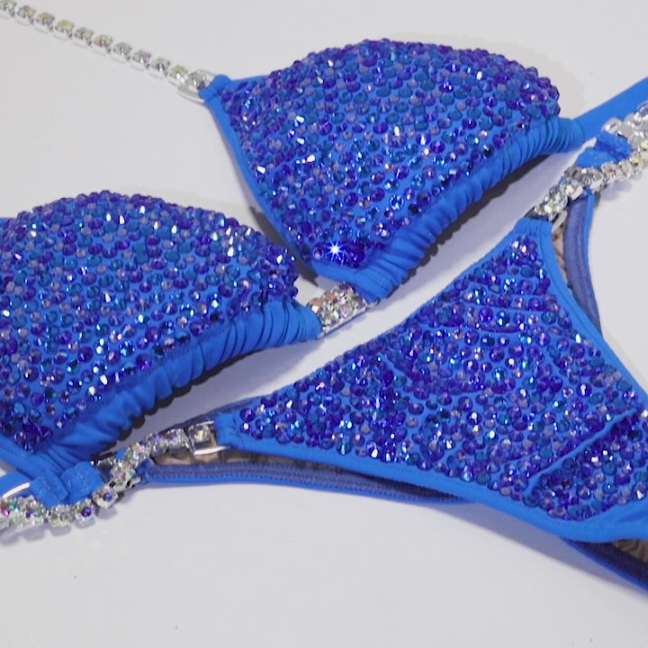 Turquoise Tricot Competition Bikini | OMG Bikinis