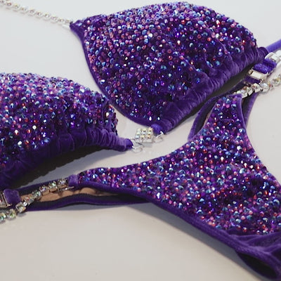 Sapphire Purple Competition Bikini | OMG Bikinis