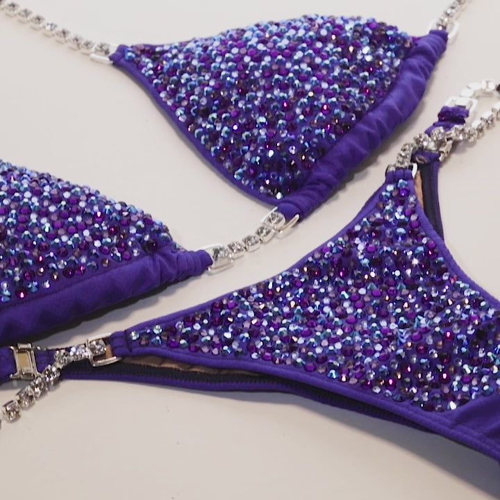 Anemone Purple Competition Bikini | OMG Bikinis