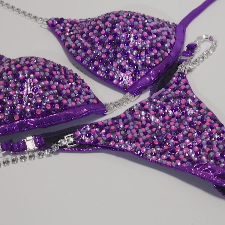 Purple Orchid Competition Bikini | OMG Bikinis