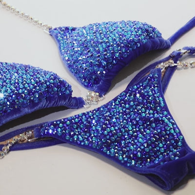 Periwinkle Blue Competition Bikini | OMG Bikinis