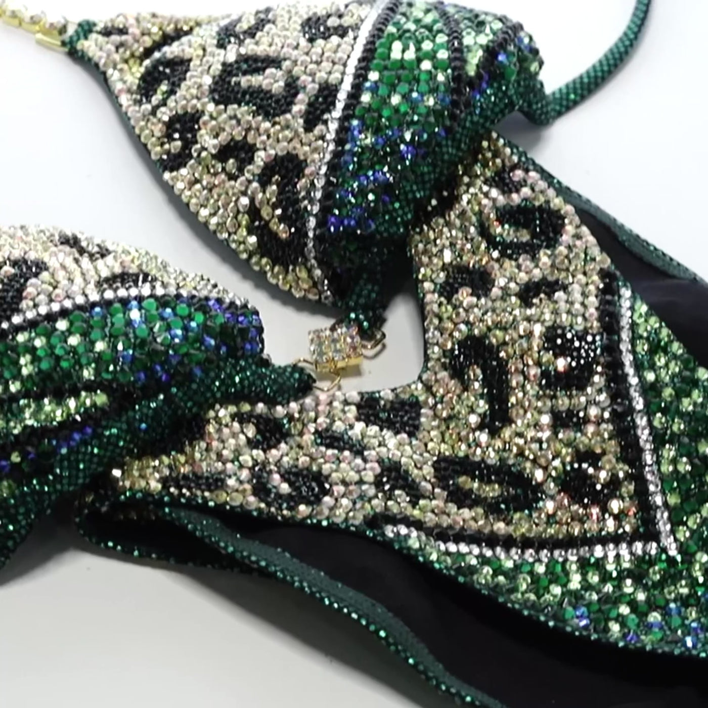 Golden Cheetah Figure/WPD Competition Suit | OMG Bikinis