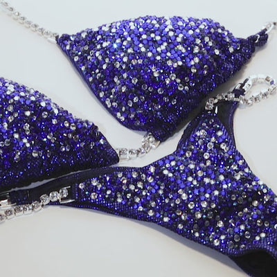 Midnight Blue Competition Bikini | OMG Bikinis