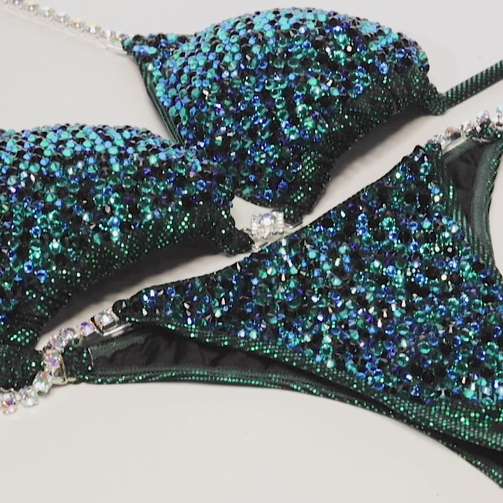Lush Emerald Competition Bikini | OMG Bikinis