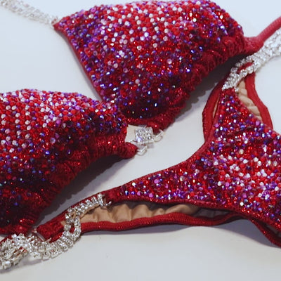 Red Siam Pop Competition Bikini | OMG Bikinis