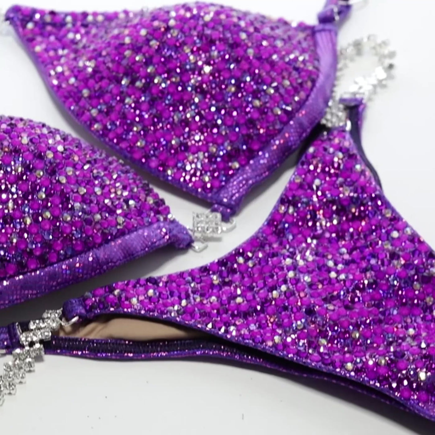 Ultimate Neon Purple Competition Bikini | OMG Bikinis