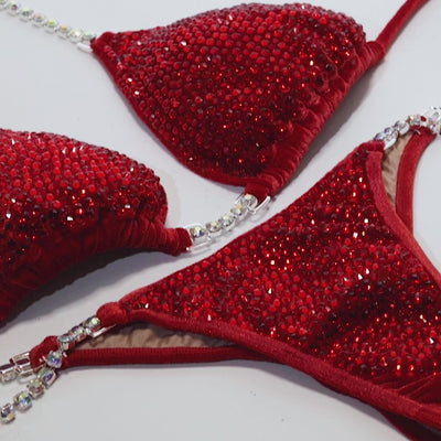 Pure Siam Velvet Competition Bikini | OMG Bikinis