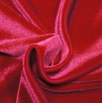 Red Velvet | Fabric Swatches | OMG Bikinis