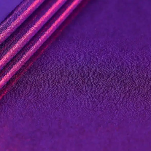 Red on Purple Pin Dot | Fabric Swatches | OMG Bikinis