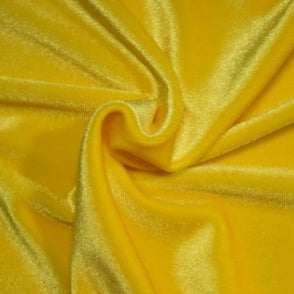 Yellow Velvet | Fabric Swatches | OMG Bikinis