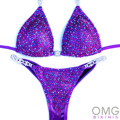 Iris Purple Competition Bikini | OMG Bikinis