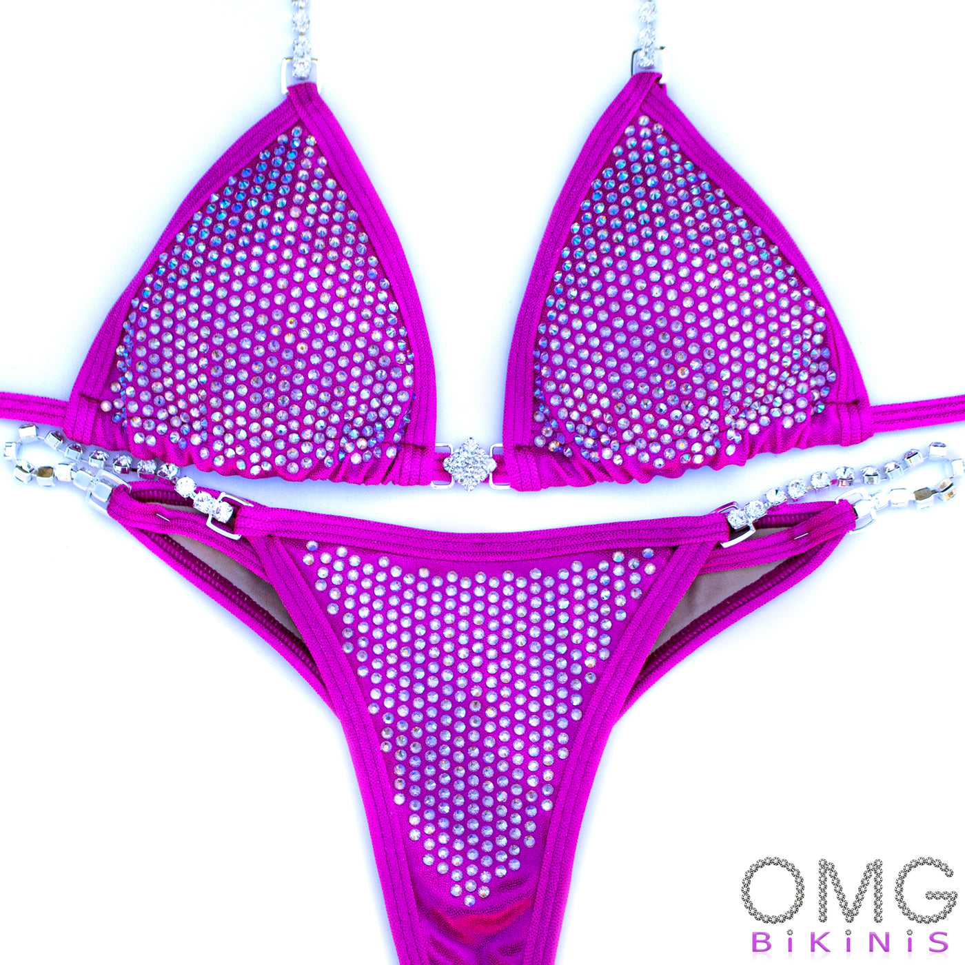 Baby Pink Competition Suit | OMG Bikinis