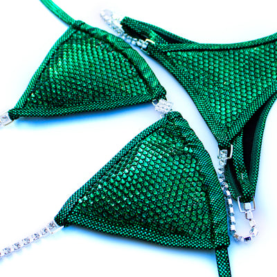 Emerald Competition Suit | OMG Bikinis