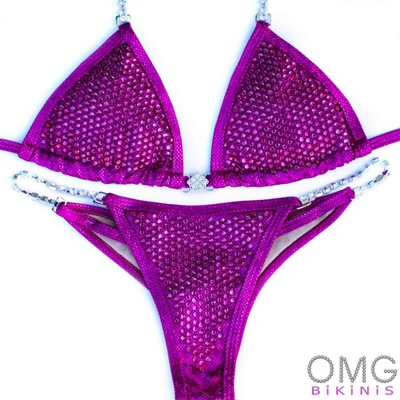 Hot Pink Competition Suit | OMG Bikinis