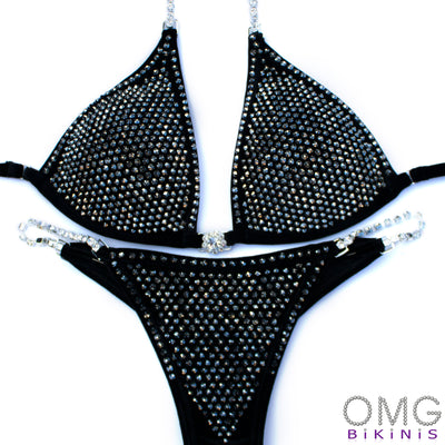 Onyx Black Competition Bikini | OMG Bikinis