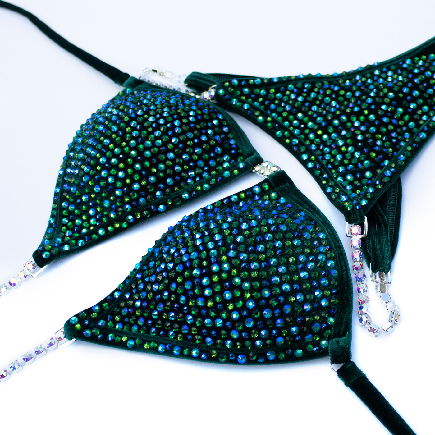 Malachite Green Competition Bikini | OMG Bikinis