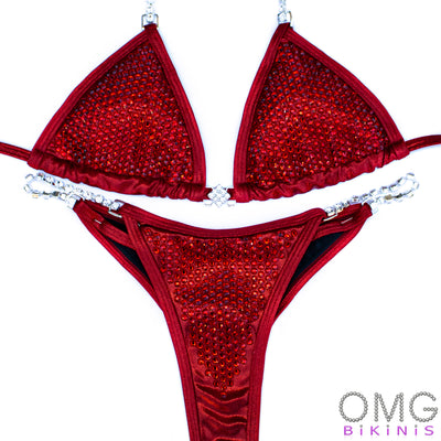 Siam Red Competition Suit | OMG Bikinis