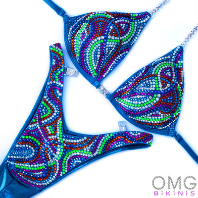 Xenia Figure/WPD Competition Suit  | OMG Bikinis