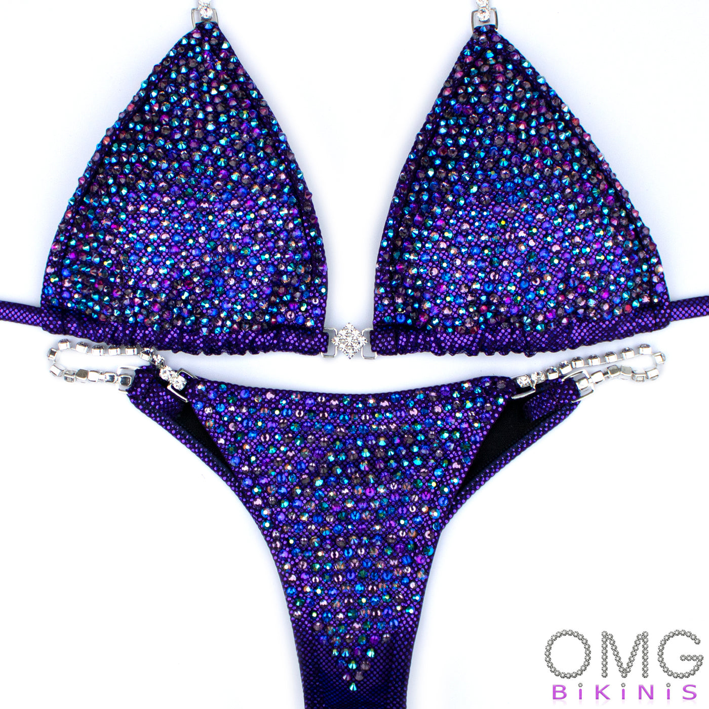 Deep Violet Competition Bikini | OMG Bikinis