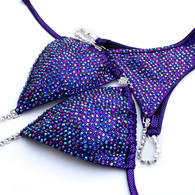 Deep Violet Competition Bikini | OMG Bikinis